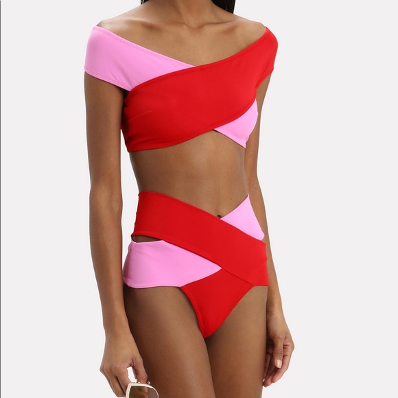 OYE off shoulder swimsuit - Picture 2 of 2